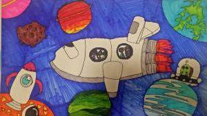 【我看祖国的发展】少年的航天梦