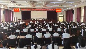 巴中市关工委宣讲团到巴中市职业中学同上一堂思政大课